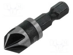 Countersink bit; Ø: 12mm; aluminium,wood,plastic; hexagonal; 1/4"