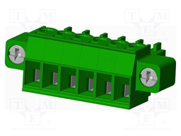Connector: pluggable terminal block; plug; female; straight; 10A
