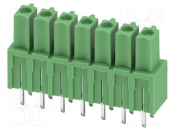 PCB headers, nominal cross section: 1.5 mm?, color: green, n