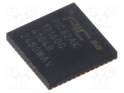 IC: PIC microcontroller; 128kB; 200MHz; 3÷3.6VDC; SMD; VQFN48; tube