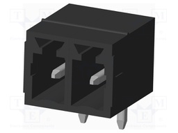 Connector: pluggable terminal block; socket; male; on PCBs