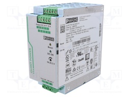 Power supply: switched-mode; 240W; 24VDC; 18÷29.5VDC; 10A; IP20