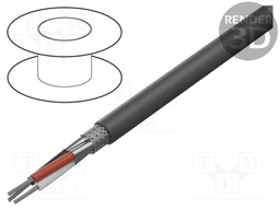Wire; EcoFlex®; 4x16AWG; MPPE; dark grey; 600V; halogen free; 305m