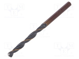 Drill bit; for metal; Ø: 4.5mm; L: 80mm; HSS; Working part len: 47mm