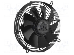 Fan: EC; axial; 230VAC; Ø278x78.5mm; ball; 2000rpm; IP55; Len: 0.38m