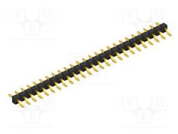 Connector: pin strips; pin header; male; PIN: 25; 2.54mm; SMT; 1x25