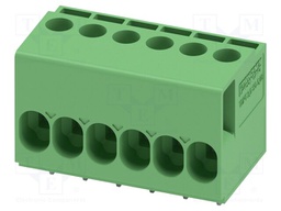 PCB terminal block, rated current: 24 A, rated voltage (III/