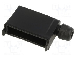 Protection terminal cover with gasket; IP65; 65.4x17.4x38.6mm