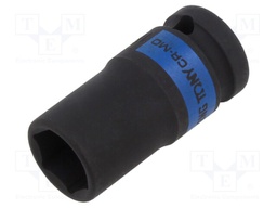 Wrench; socket spanner,impact; 1/2"; thin walled,short