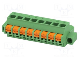 PCB connector, nominal cross section: 2.5 mm2, color: green,