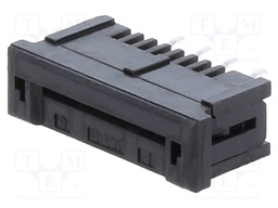 Connector: FFC (FPC); vertical; PIN: 8; THT; 0.5A; -25÷85°C; 1mm; 50V