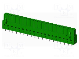 Connector: pluggable terminal block; socket; female; straight