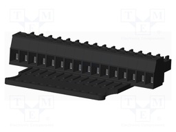 Connector: pluggable terminal block; plug; female; straight; 300V