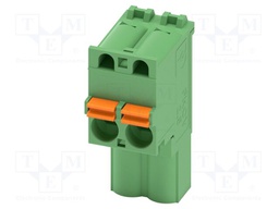 PCB connector, nominal cross section: 2.5 mm?, color: green,