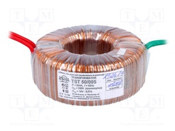 Transformer: toroidal; 50VA; 230VAC; 14V; 3.57A; 0.7kg; Ø: 85mm; IP00