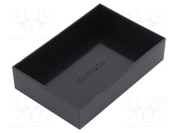 Enclosure: designed for potting; X: 60mm; Y: 90mm; Z: 20mm; ABS