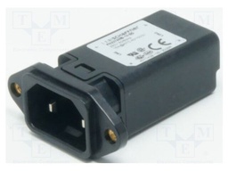 Connector: AC supply; socket; male; 250VAC; -25÷85°C