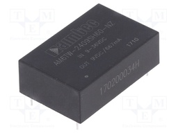 Converter: DC/DC; 6W; Uin: 9÷36V; 9VDC; Iout: 667mA; DIP24; 13g