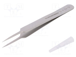 Tweezers; 110mm; SMD; Blades: straight,narrow
