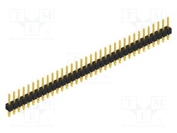Connector: pin strips; pin header; male; PIN: 34; 2.54mm; THT; 1x34