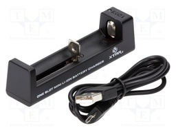 Charger: for rechargeable batteries; Li-Ion; 0.5A