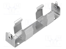 Holder; Mounting: screw; Size: C,R14; Batt.no: 2; aluminium