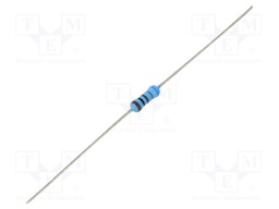 Resistor: thin film; THT; 681Ω; 600mW; ±5%; Ø2.5x6.5mm; 50ppm/°C