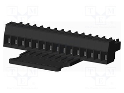 Connector: pluggable terminal block; plug; female; straight; 300V