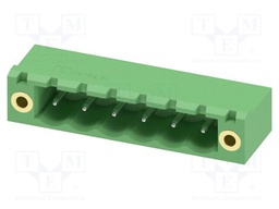 PCB headers, nominal cross section: 2.5 mm?, color: green, n
