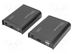 Device: KVM switch; black; Interface: 10/100/1000Mbps; Cat: 5,5e,6