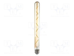 LED lamp; white warm; E27; 220÷240VAC; 700lm; P: 7W; 360°; 2200K