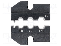 Crimping jaws; Application: KNP.9743