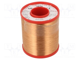 Coil wire; single coated enamelled; 0.112mm; 1kg; -65÷155°C