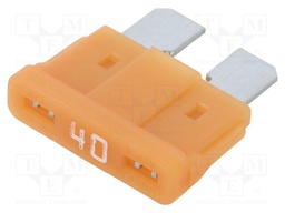 Fuse: fuse; 40A; 32VDC; automotive; 19.3mm; tin alloy