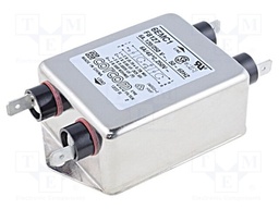 Filter: anti-interference; 250VAC; Ioper.max: 6A; Ir: 0.43mA