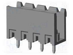 Connector: pluggable terminal block; socket; male; on PCBs