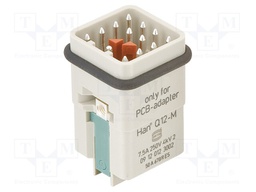 Han Q12-M for PCB-Adapter