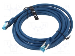 Patch cord; RJ45 plug,both sides; S/FTP; 5e; wire; OFC; 5m; PVC