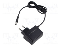 Power supply: switching; mains,plug; 6VDC; 1A; 6W; Plug: EU