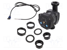 Type of pump: circulator; API; 230VAC; IP44; Temp: 0÷40°C; 95%; 50Hz
