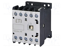 Contactor: 4-pole; NC x2 + NO x2; 24VDC; 22A; CEC; screw terminals