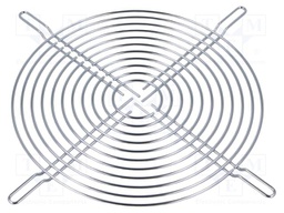 Guard; nickel plated steel; 150x150mm; screws