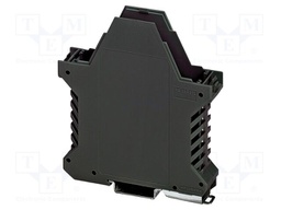 Enclosure base; with FE contact; black; UL94V-0; ME 22,5; Y: 99mm