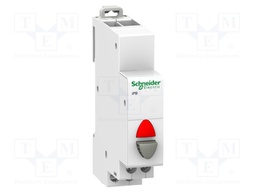 Module: pushbutton switch; 250VAC; 16A; DIN; monostable