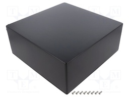 Enclosure: multipurpose; X: 250mm; Y: 250mm; Z: 100mm; aluminium