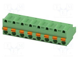 PCB connector, nominal cross section: 2.5 mm?, color: green,