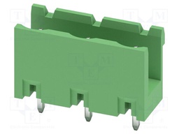 PCB headers, nominal cross section: 2.5 mm?, color: green, n