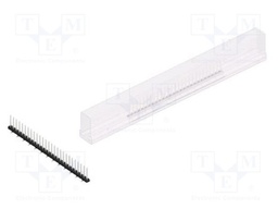 Connector: pin strips; pin header; male; PIN: 27; 2mm; SMT; 1x27
