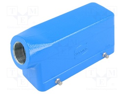 Enclosure: for Han connectors; Han Ex; size 24B; for cable; M25