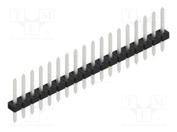 Connector: pin strips; pin header; male; PIN: 18; 2mm; THT; 1x18